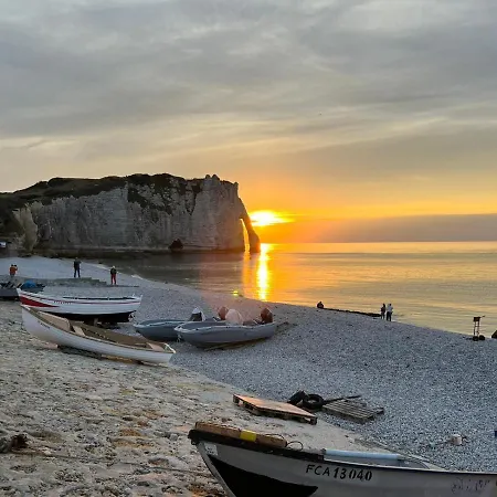 La Courtine Etretat Maison De Pecheur 2 Mn De La Mer Exterior photo